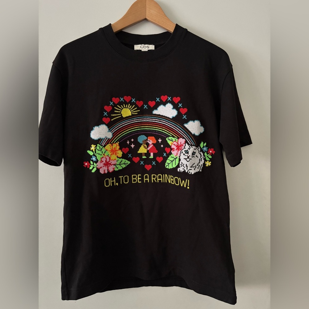 COS “Oh, To Be a Rainbow! Tee by Soko - Picture 2 of 6